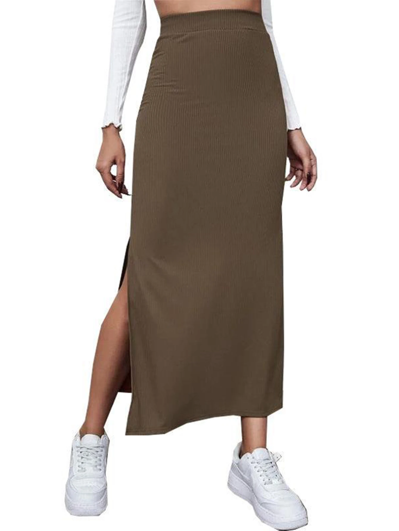 Sexy Nightclub Mid-Length A-Line Skirt With Pleating Decoration Regular Waist Straight Cut Women's Fashionable Half Skirt
Sexy Nightclub Mid-Length A-Line Skirt With Pleating Decoration Regular Waist Straight Cut Women's Fashionable Half Skirt