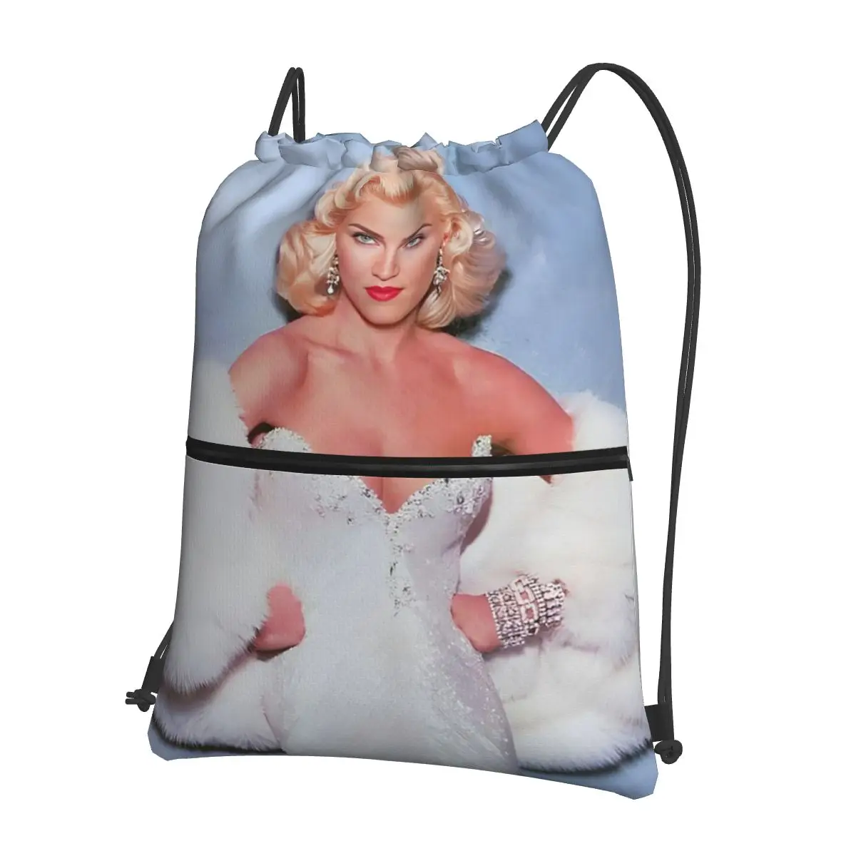 Vintage Qeen Of Pop 80s Madonna Backpacks Fashion Drawstring Bundle Pocket Sports Bag Book Bags for Travel Students
Vintage Qeen Of Pop 80s Madonna Backpacks Fashion Drawstring Bundle Pocket Sports Bag Book Bags for Travel Students