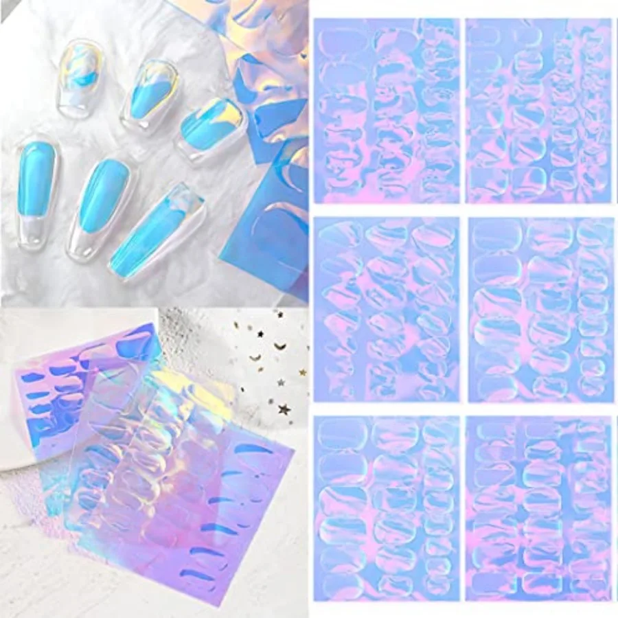 12 Sheets Aurora Foil Sticker Ice Film Holographic Art Stickers Laser Decals for Women Girls Art Decoration 6 Shapes
12 Sheets Aurora Foil Sticker Ice Film Holographic Art Stickers Laser Decals for Women Girls Art Decoration 6 Shapes