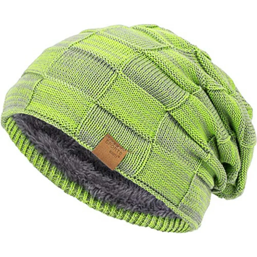 Vgogfly Slouchy Beanie для мужчин, зимние шапки для парней, крутые шапочки, мужские вязаные шапки на подкладке, теплая толстая шапка-бини с черепом
Vgogfly Slouchy Beanie для мужчин, зимние шапки для парней, крутые шапочки, мужские вязаные шапки на подкладке, теплая толстая шапка-бини с черепом