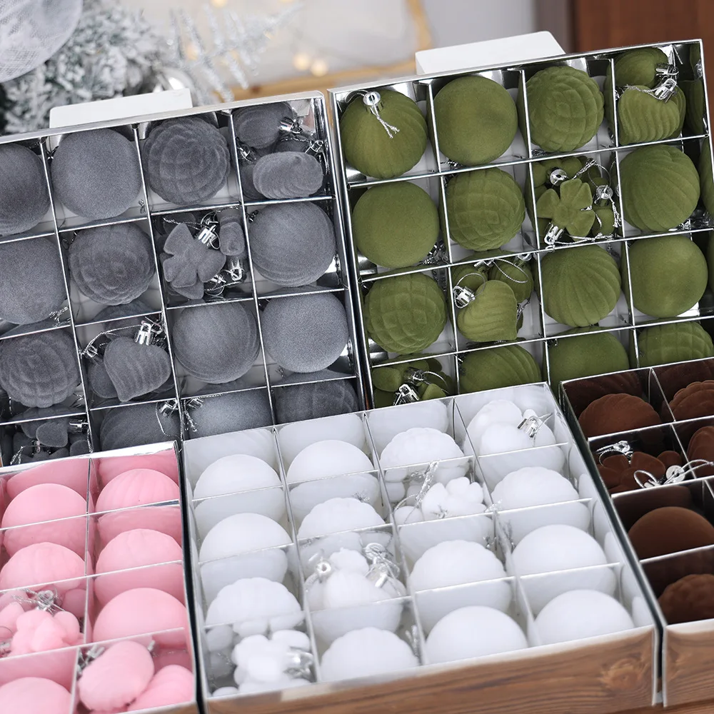 Unique Irregular Colored Flocking Christmas Balls Plastic Ornaments Colorful Ball Pendants for Christmas Tree Decoration
Unique Irregular Colored Flocking Christmas Balls Plastic Ornaments Colorful Ball Pendants for Christmas Tree Decoration