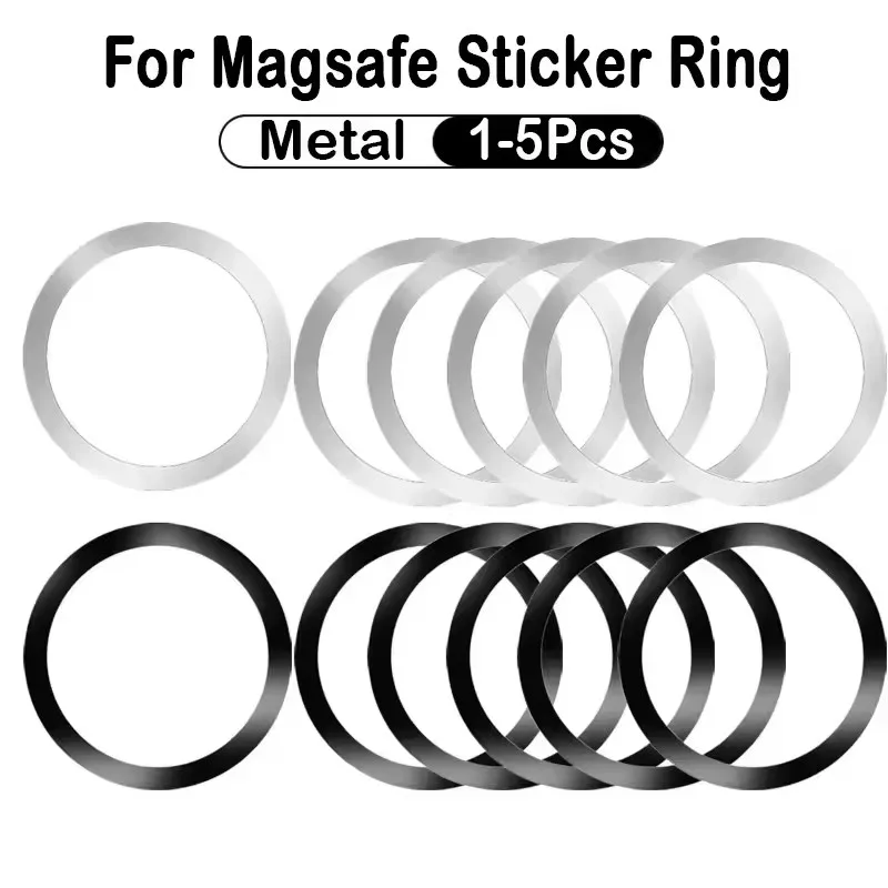 Stainless Steel Universal Magnetic Metal Plate Ring For Magsafe Wireless Charger Iron Sheet Sticker Magnet Car Phone Holder
Stainless Steel Universal Magnetic Metal Plate Ring For Magsafe Wireless Charger Iron Sheet Sticker Magnet Car Phone Holder