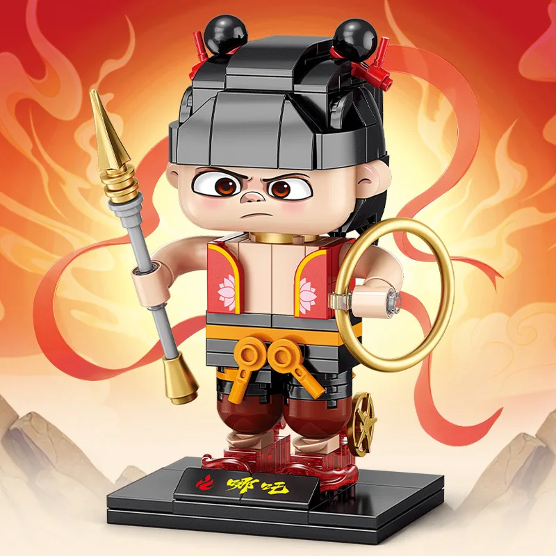 Ne Zha Micro Building Block Set Educational Chinese Movie Toy for Children Boys 8 Year DIY Block Assembling Home Decor Girl Gift
Ne Zha Micro Building Block Set Educational Chinese Movie Toy for Children Boys 8 Year DIY Block Assembling Home Decor Girl Gift