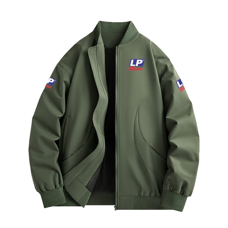 2026 LP SUPPORT logo American Style Casual Men's Baseball Jacket Spring Autumn New Loose Pilot Coat Polyester Fiber Zipper Clos
2026 LP SUPPORT logo American Style Casual Men's Baseball Jacket Spring Autumn New Loose Pilot Coat Polyester Fiber Zipper Clos