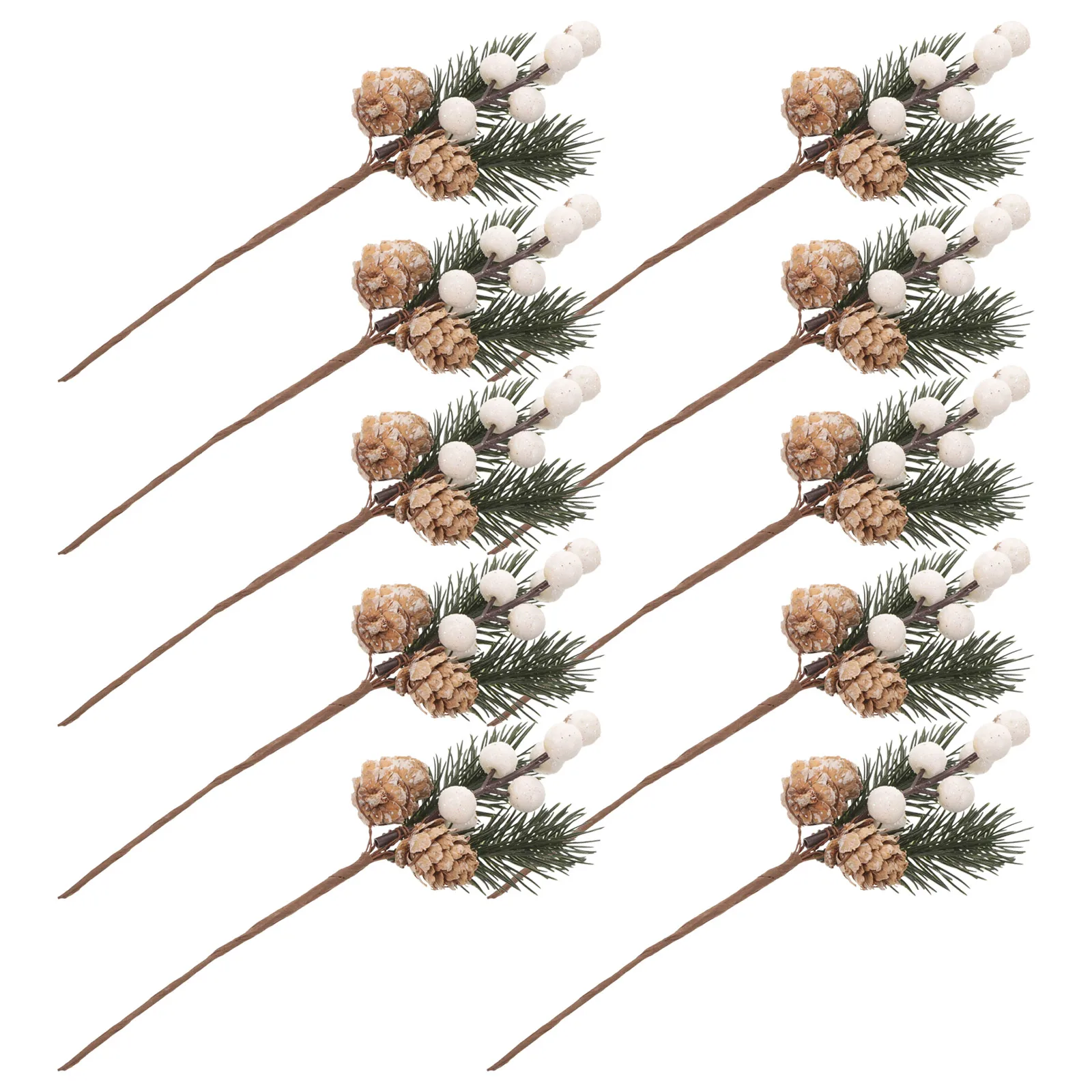 10 Pcs Like Simulated Berry Decorations Artificial Flowers Twig Stem Pvc Evergreen Branches
10 Pcs Like Simulated Berry Decorations Artificial Flowers Twig Stem Pvc Evergreen Branches