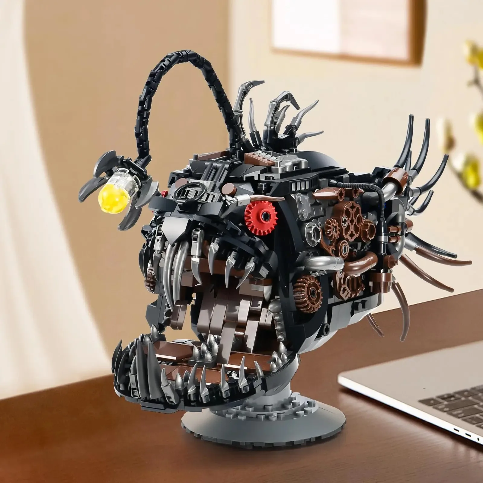 1038Pcs MOC Mechanical Lantern Fish Building Blocks for Children, In Stock, MOC Assembling Model Bricks Toys,Kid Christmas Gift
1038Pcs MOC Mechanical Lantern Fish Building Blocks for Children, In Stock, MOC Assembling Model Bricks Toys,Kid Christmas Gift