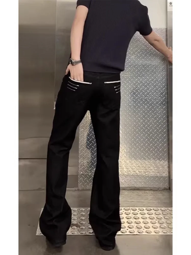 American Retro Bla Original Jeans Men's CleanFit Dra Extended Straight Leg Micro Flared Pants Slim Fit Youth Trend
American Retro Bla Original Jeans Men's CleanFit Dra Extended Straight Leg Micro Flared Pants Slim Fit Youth Trend