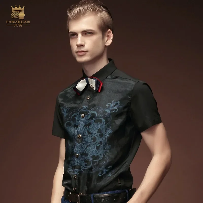 Free Shipping New fashion casual male casual men's Summer Short Sleeved black 2015 Party personality flower shirt 15354 On Sale
Free Shipping New fashion casual male casual men's Summer Short Sleeved black 2015 Party personality flower shirt 15354 On Sale