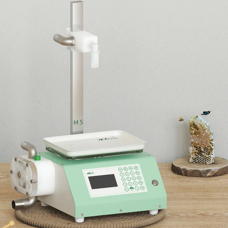 Wangshi Full Automatic Honey Filling Machine/Honey Sesame Paste Edible Oil liquid filling machine/beekeeping items
Wangshi Full Automatic Honey Filling Machine/Honey Sesame Paste Edible Oil liquid filling machine/beekeeping items