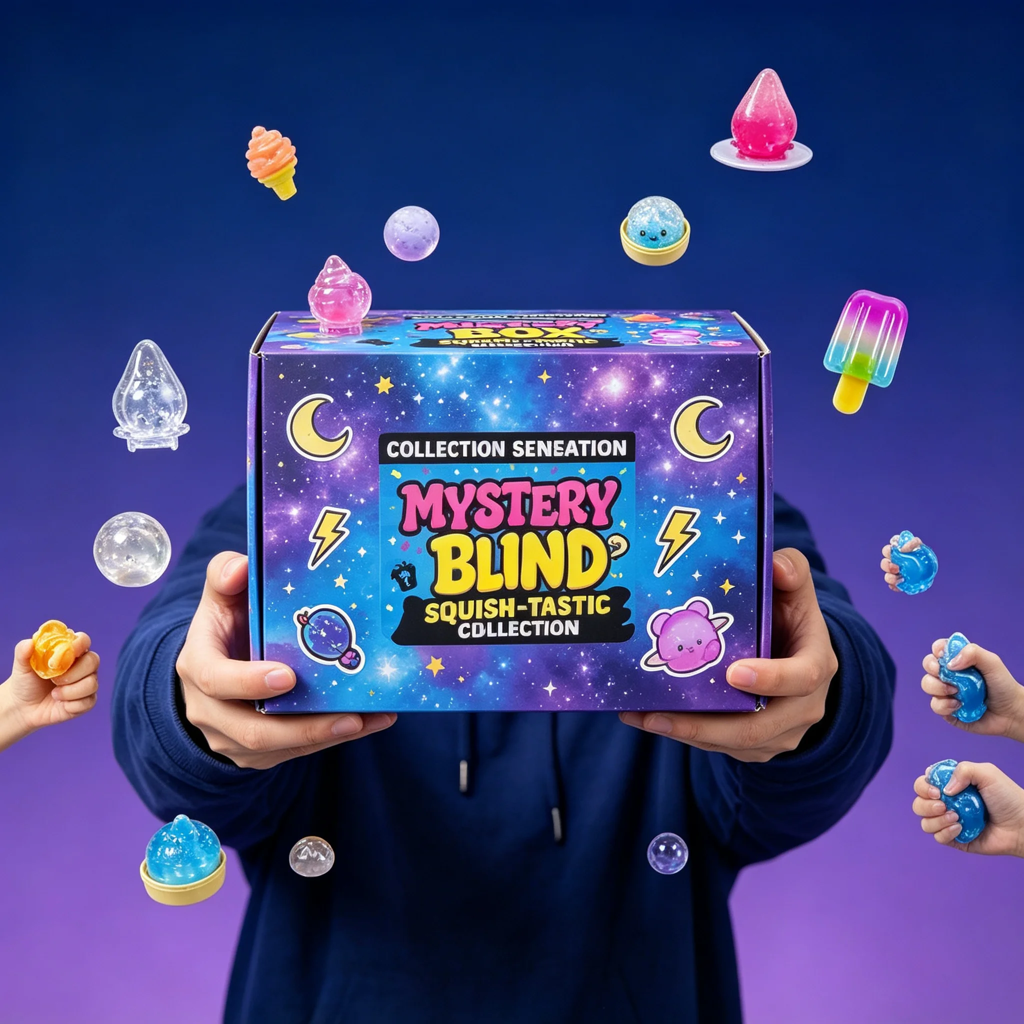 Slow Rebound Mochi Squishy Animal Toy Random Surprise Blind Bag Glitter Filled Pocket Stress Relief Anti-Anxiety Fidget Toy Set
Slow Rebound Mochi Squishy Animal Toy Random Surprise Blind Bag Glitter Filled Pocket Stress Relief Anti-Anxiety Fidget Toy Set