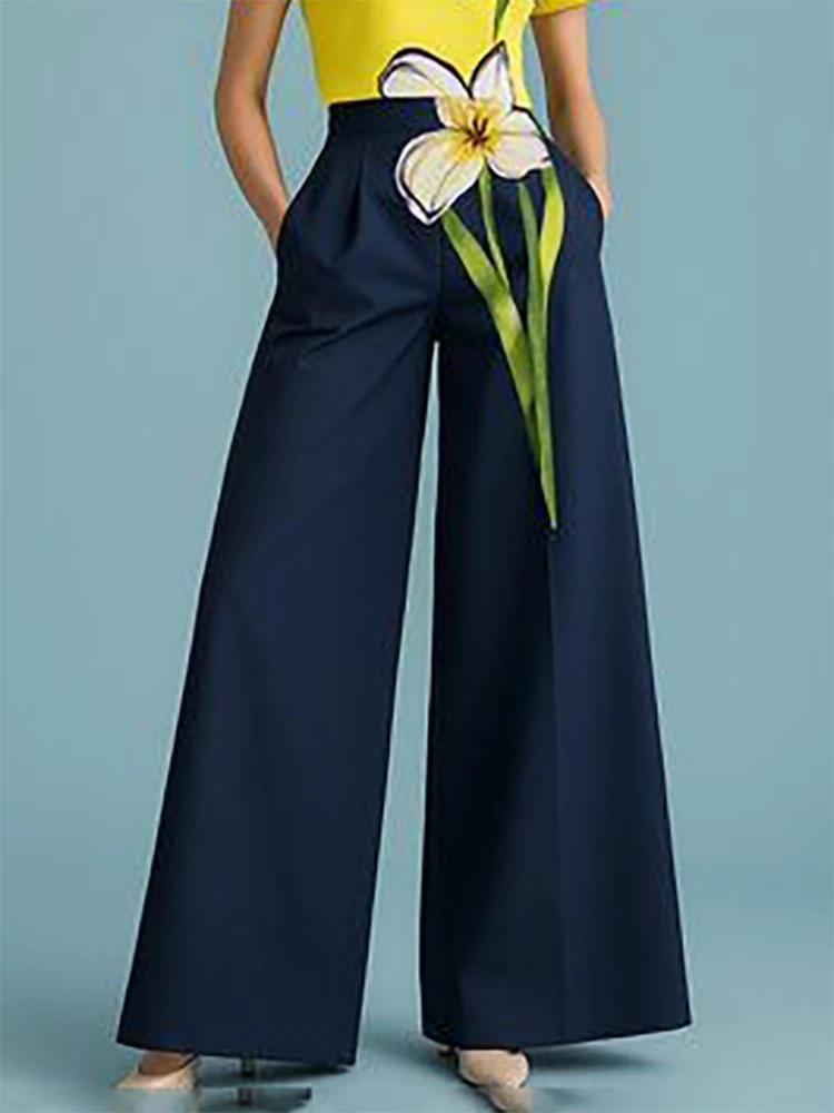 Yeezzi Women's High-Waisted Wide Leg Floral Printed Pants With Pockets 2025 New Fashion Loose Casual Elegant Trousers Bottoms
Yeezzi Women's High-Waisted Wide Leg Floral Printed Pants With Pockets 2025 New Fashion Loose Casual Elegant Trousers Bottoms