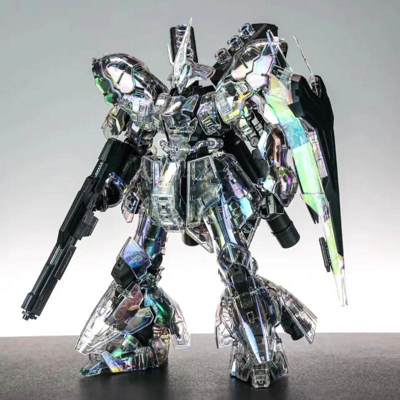 In Stock Plated Rainbow Laser Clear RG 1/144 Sazabi Assembly Model Kit Action Figures with special effects parts Collectable Toy
In Stock Plated Rainbow Laser Clear RG 1/144 Sazabi Assembly Model Kit Action Figures with special effects parts Collectable Toy