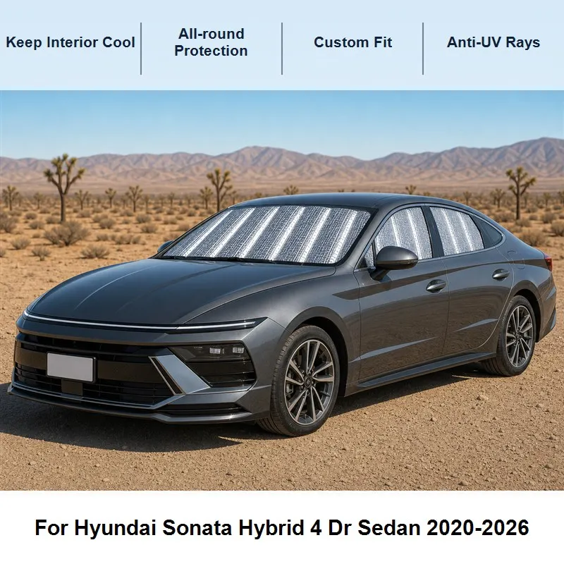 For Hyundai Sonata Hybrid 4 Dr Sedan 2020-2026 Car Window Sunshades UV Block Privacy Heat Insulated Foldable Car Curtain
For Hyundai Sonata Hybrid 4 Dr Sedan 2020-2026 Car Window Sunshades UV Block Privacy Heat Insulated Foldable Car Curtain
