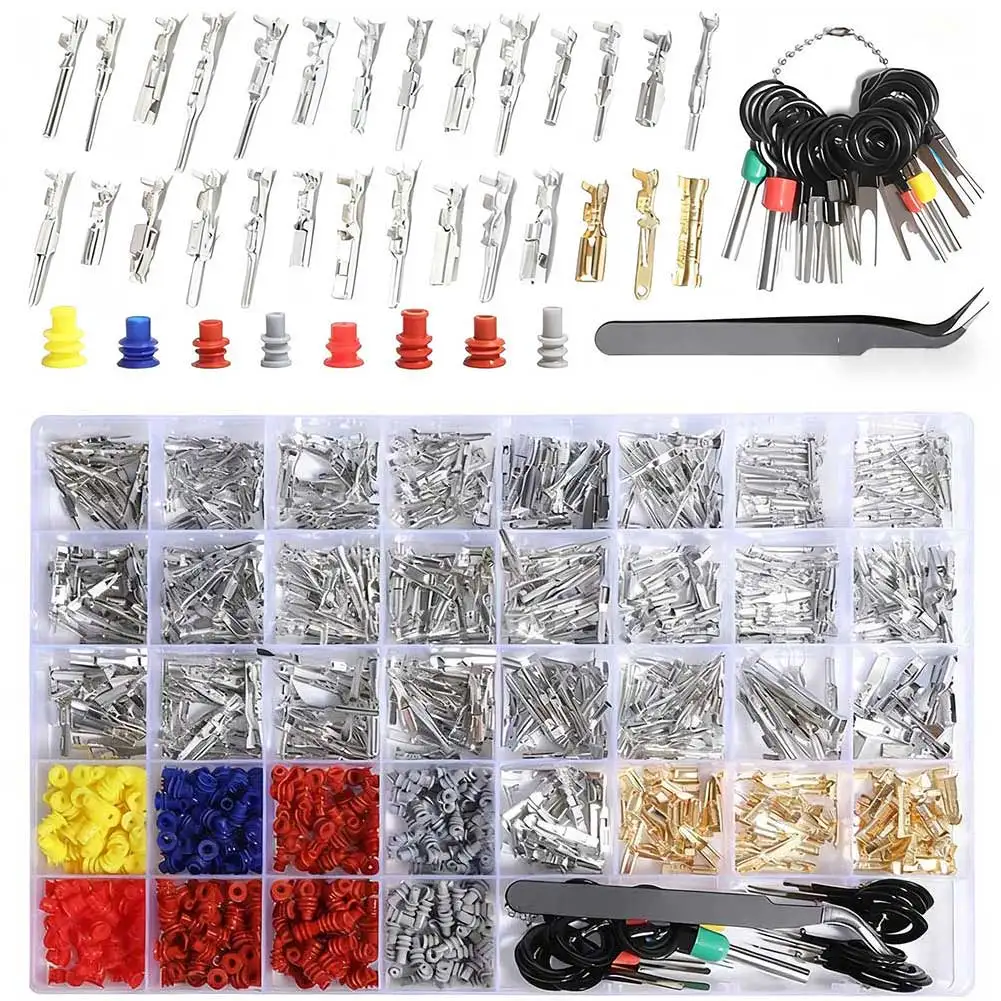 950x Pin Removal Tool Car Kit 25.5*16*2cm Rubber Male And Female Connectors Car Connector Accessories For Car And Motorcycle
950x Pin Removal Tool Car Kit 25.5*16*2cm Rubber Male And Female Connectors Car Connector Accessories For Car And Motorcycle