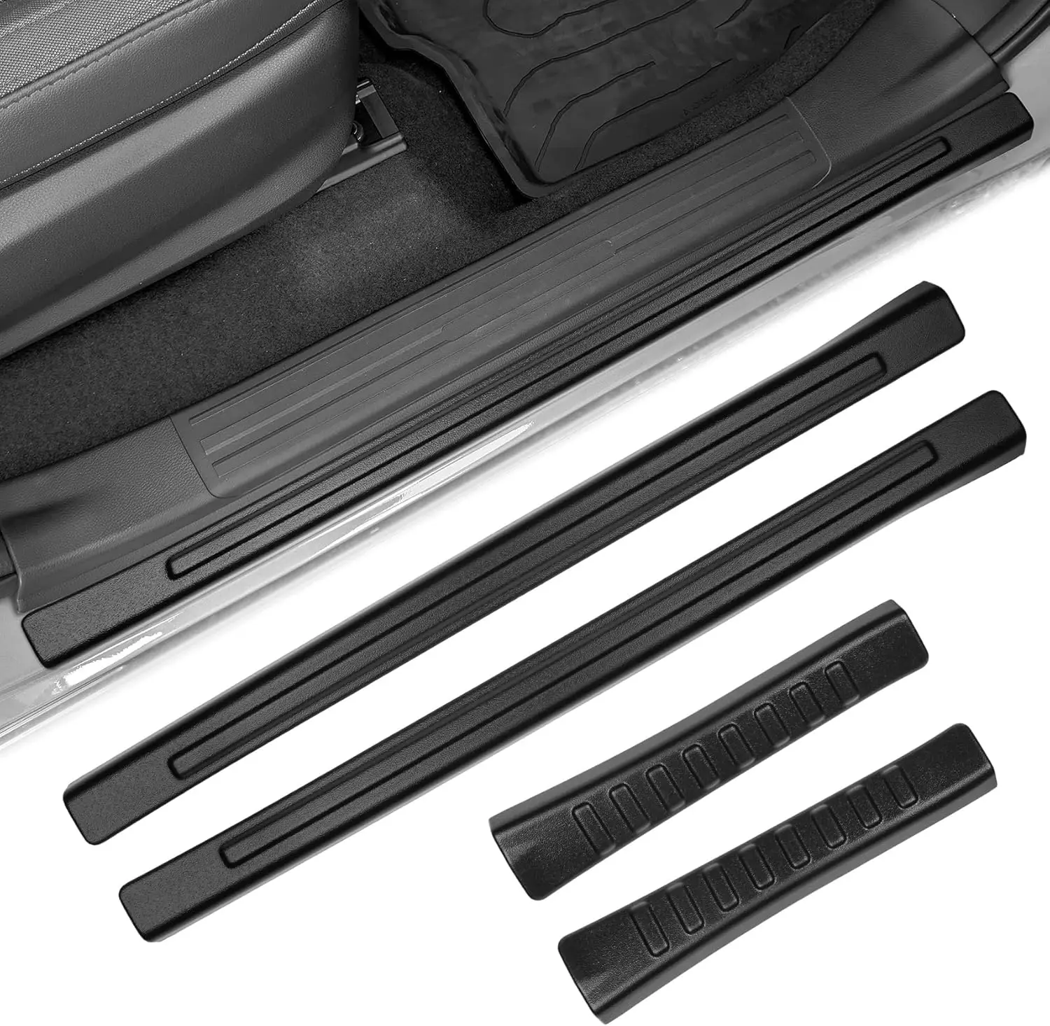 4PCS Door Sill Protector Compatible For Subaru 2025 Forester Accessories Matte Black ABS Plastic Material Auto Door Entry Guards
4PCS Door Sill Protector Compatible For Subaru 2025 Forester Accessories Matte Black ABS Plastic Material Auto Door Entry Guards