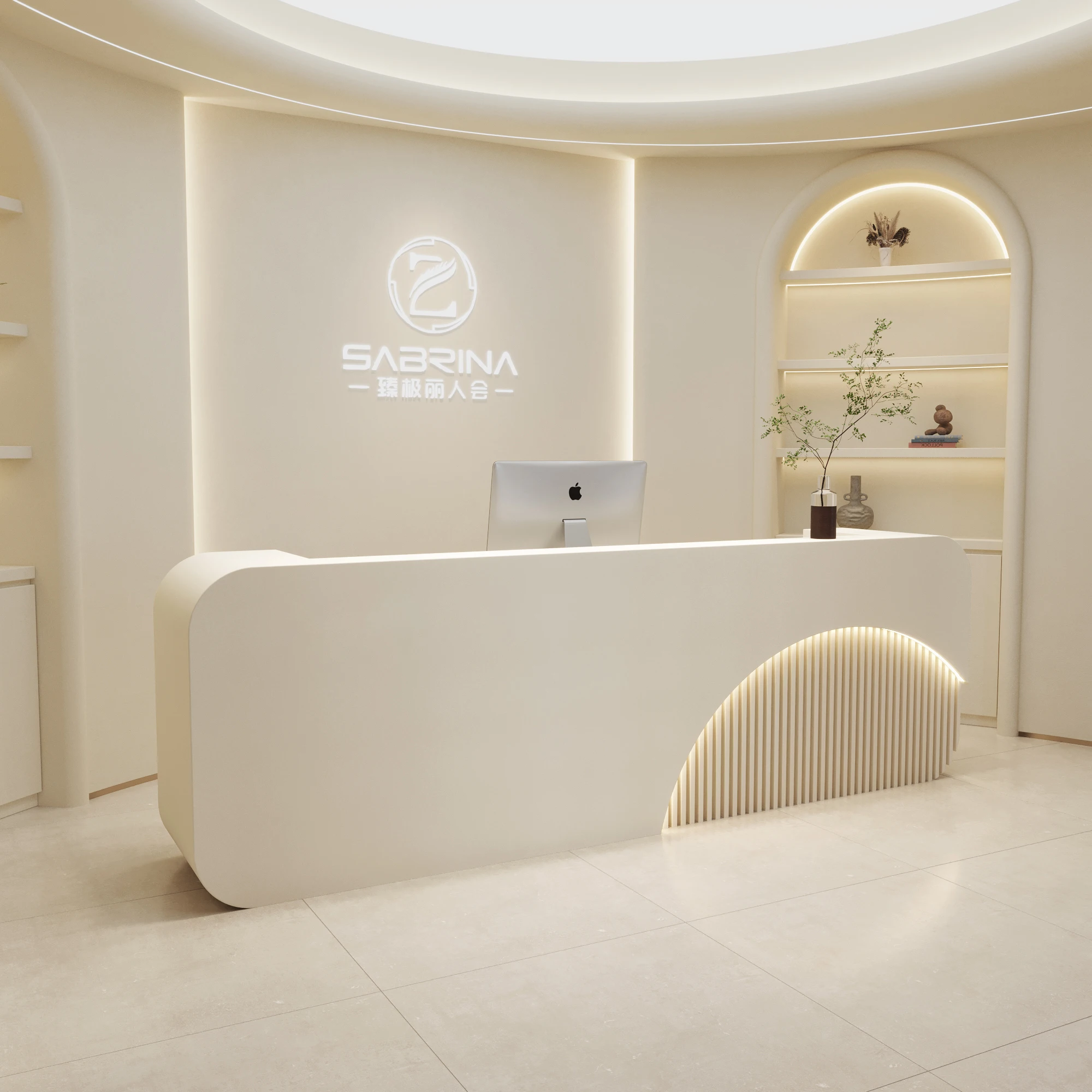 Salon Counter Reception Desks Hairdresser Shelves Commercial Reception Desks Display Balcao De Loja Commercial Furniture
Salon Counter Reception Desks Hairdresser Shelves Commercial Reception Desks Display Balcao De Loja Commercial Furniture