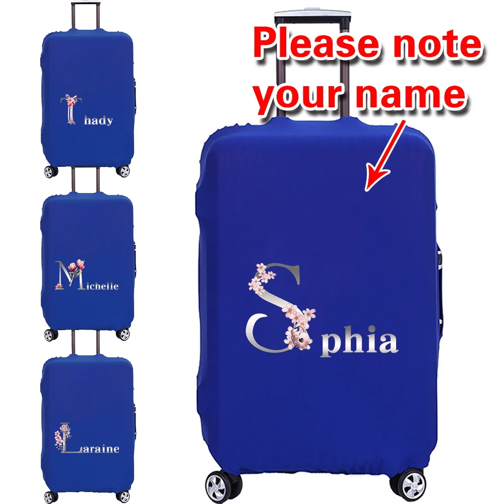 Персонализированный индивидуальный чехол для тележки с именем, многоразовый толстый эластичный чехол для багажа, 18-32-дюймовый чехол для тележки, подходит
Персонализированный индивидуальный чехол для тележки с именем, многоразовый толстый эластичный чехол для багажа, 18-32-дюймовый чехол для тележки, подходит