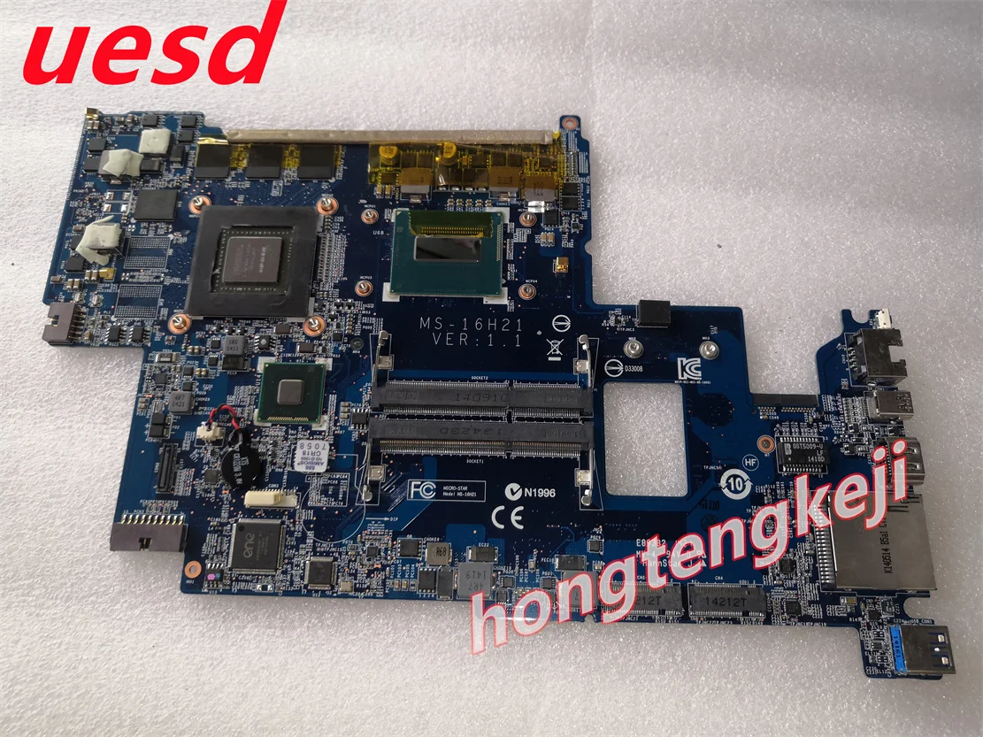 ms-16h21 FOR MSI ms-16h2 gs60 Laptop Motherboard with i7 Cpu and gtx860m TEDE OK
ms-16h21 FOR MSI ms-16h2 gs60 Laptop Motherboard with i7 Cpu and gtx860m TEDE OK