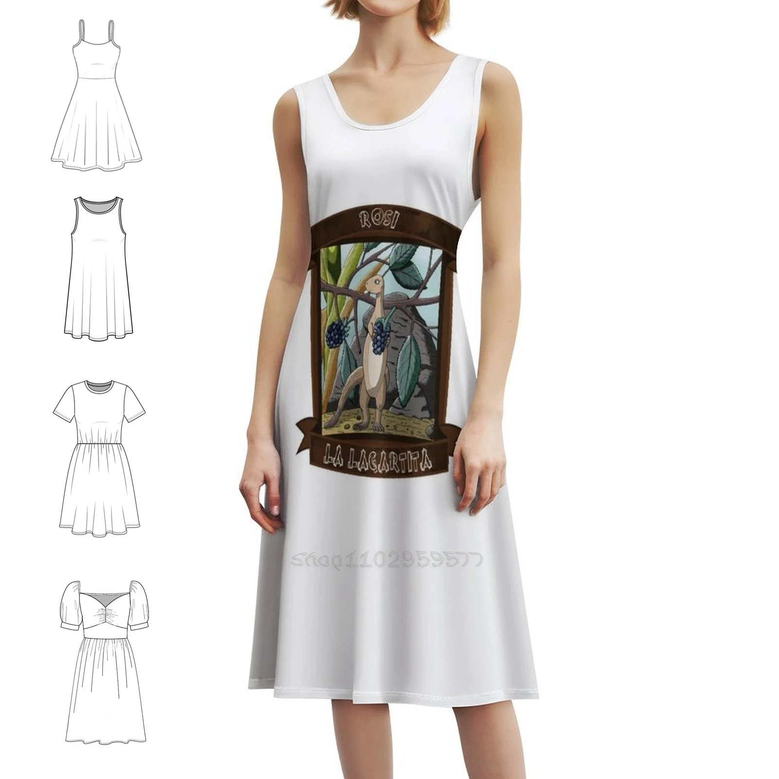 Rosi The Lizard Picking сексуальное платье для отпуска для женщин, мини-платье для пляжной вечеринки, дня рождения, природа, ящерица, теннеаф, животное, фрукты
Rosi The Lizard Picking сексуальное платье для отпуска для женщин, мини-платье для пляжной вечеринки, дня рождения, природа, ящерица, теннеаф, животное, фрукты