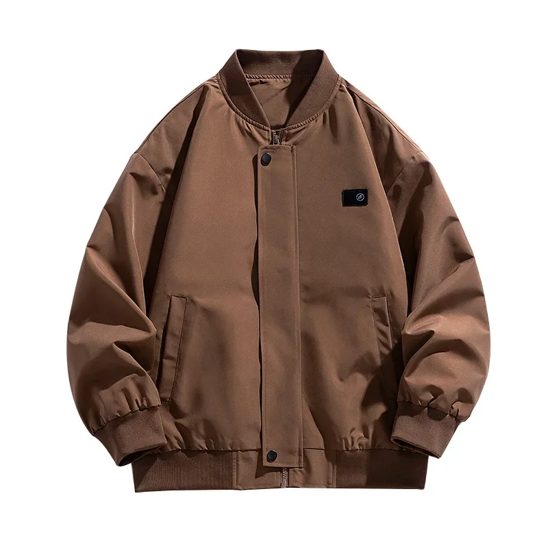 Spring and Autumn New Jacket Men's Baseball Neck Trend Thin Casual Outwear Men's Coat Casual Top Jacket
Spring and Autumn New Jacket Men's Baseball Neck Trend Thin Casual Outwear Men's Coat Casual Top Jacket