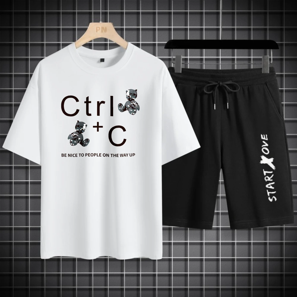 1pcs Men's t-shirt Sets 2026 Spring/Summer 3D Printed men's sports suit men's tracksuit Graphic outfits two piece two-piece set
1pcs Men's t-shirt Sets 2026 Spring/Summer 3D Printed men's sports suit men's tracksuit Graphic outfits two piece two-piece set