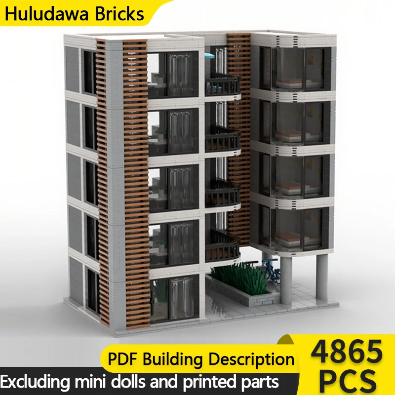 Street View Model MOC Building Bricks High-Rise Residential Building Modular Technology Children Holiday Gifts Assemble Toy Suit
Street View Model MOC Building Bricks High-Rise Residential Building Modular Technology Children Holiday Gifts Assemble Toy Suit
