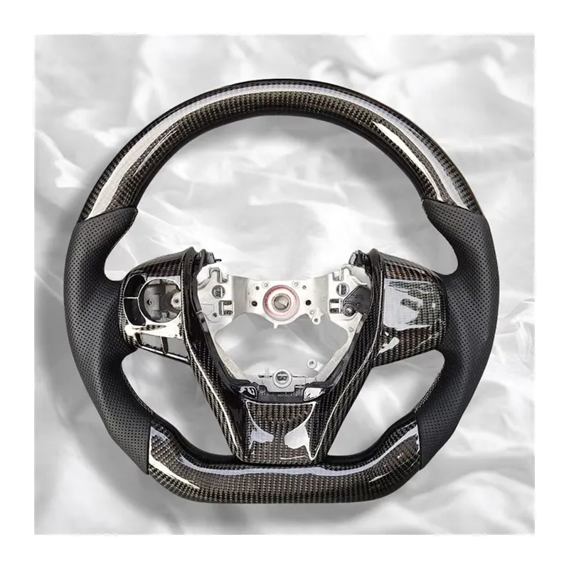 Customized Carbon Fiber Leather Steering Wheel Car Interior Accessories for Toyota NOAH VOXY 70 80 90
Customized Carbon Fiber Leather Steering Wheel Car Interior Accessories for Toyota NOAH VOXY 70 80 90