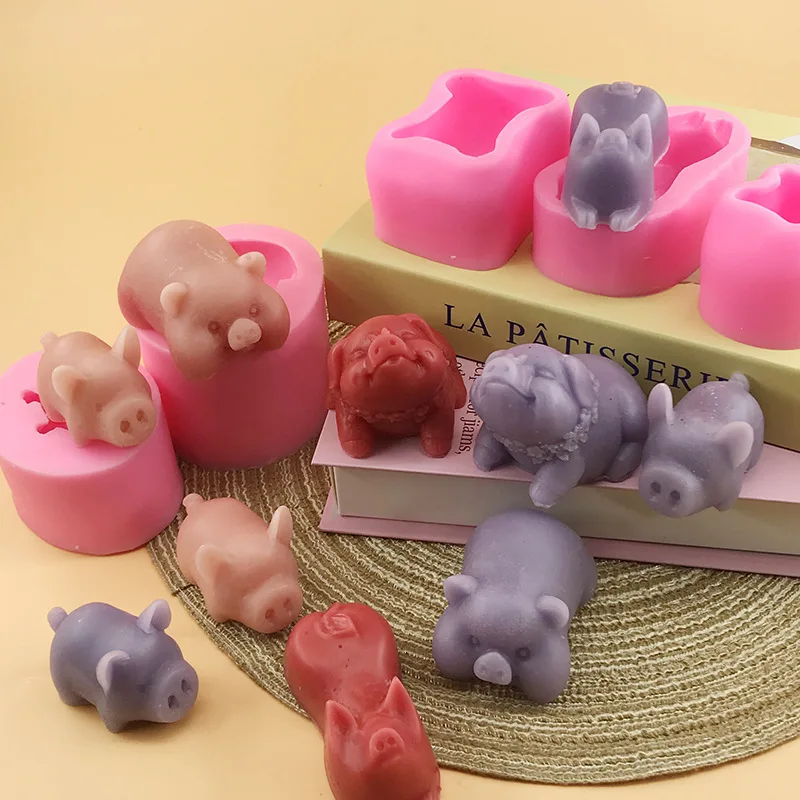 Cartoon Piggy Pudding Mold Food Grade Silicone Baking Tool Cake Chocolate Mold Candle Mousse Mold Baking Accessories
Cartoon Piggy Pudding Mold Food Grade Silicone Baking Tool Cake Chocolate Mold Candle Mousse Mold Baking Accessories
