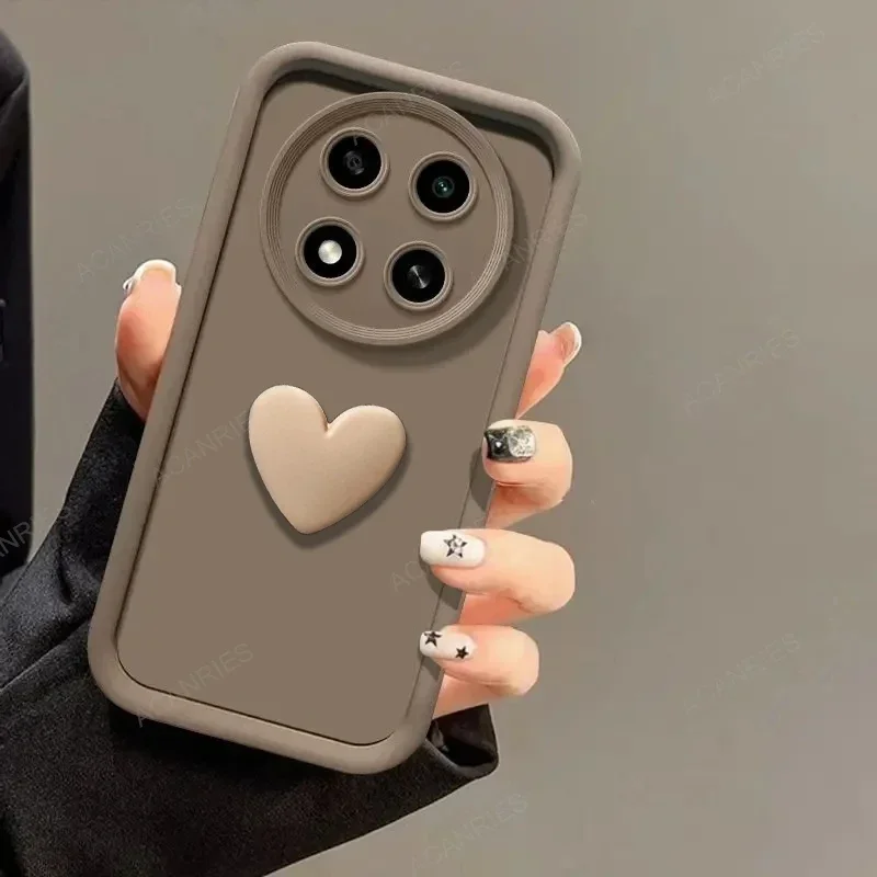 Милый силиконовый чехол с 3D сердечком для Xiaomi 15, ультра матовый защитный чехол из ТПУ для объектива камеры, противоударный чехол для Xiaomi Mi 15Ultra
Милый силиконовый чехол с 3D сердечком для Xiaomi 15, ультра матовый защитный чехол из ТПУ для объектива камеры, противоударный чехол для Xiaomi Mi 15Ultra