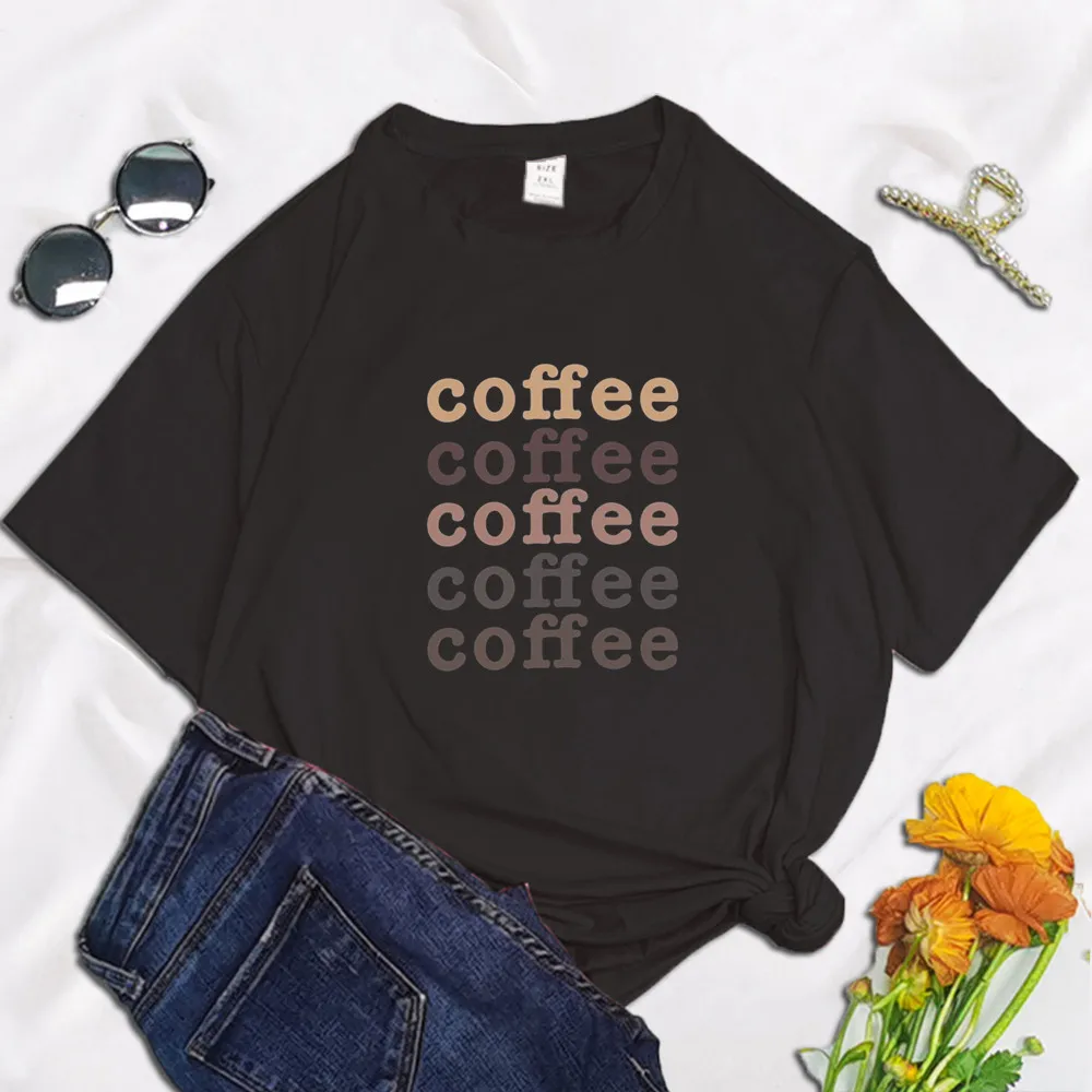 Coffee Letter Print 90s Funny Women T Shirt Summer Round Neck Y2K Harajuku Funny Vintage T-shirt Graphic Streetwear
Coffee Letter Print 90s Funny Women T Shirt Summer Round Neck Y2K Harajuku Funny Vintage T-shirt Graphic Streetwear
