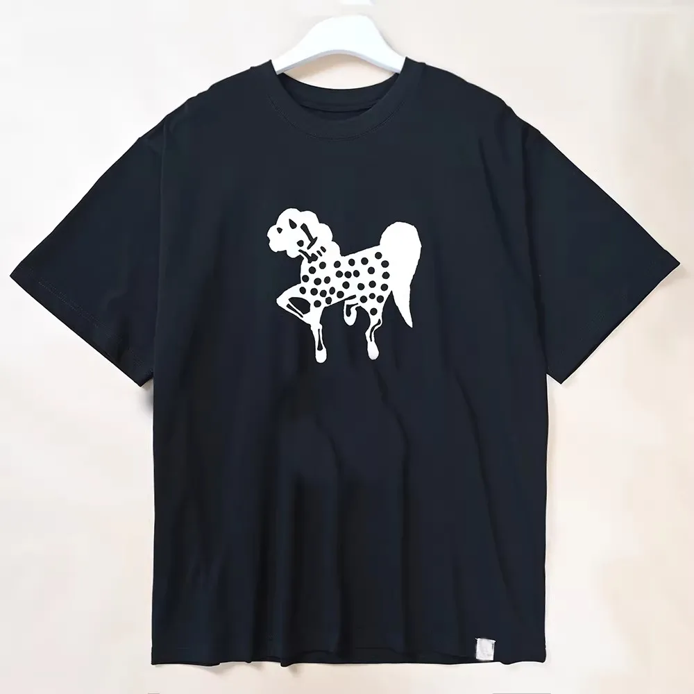 Men's Summer Cotton round Neck Short Sleeve T-shirt Breathable Comfortable Cartoon Print Casual Style Fashionable Streetwear
Men's Summer Cotton round Neck Short Sleeve T-shirt Breathable Comfortable Cartoon Print Casual Style Fashionable Streetwear