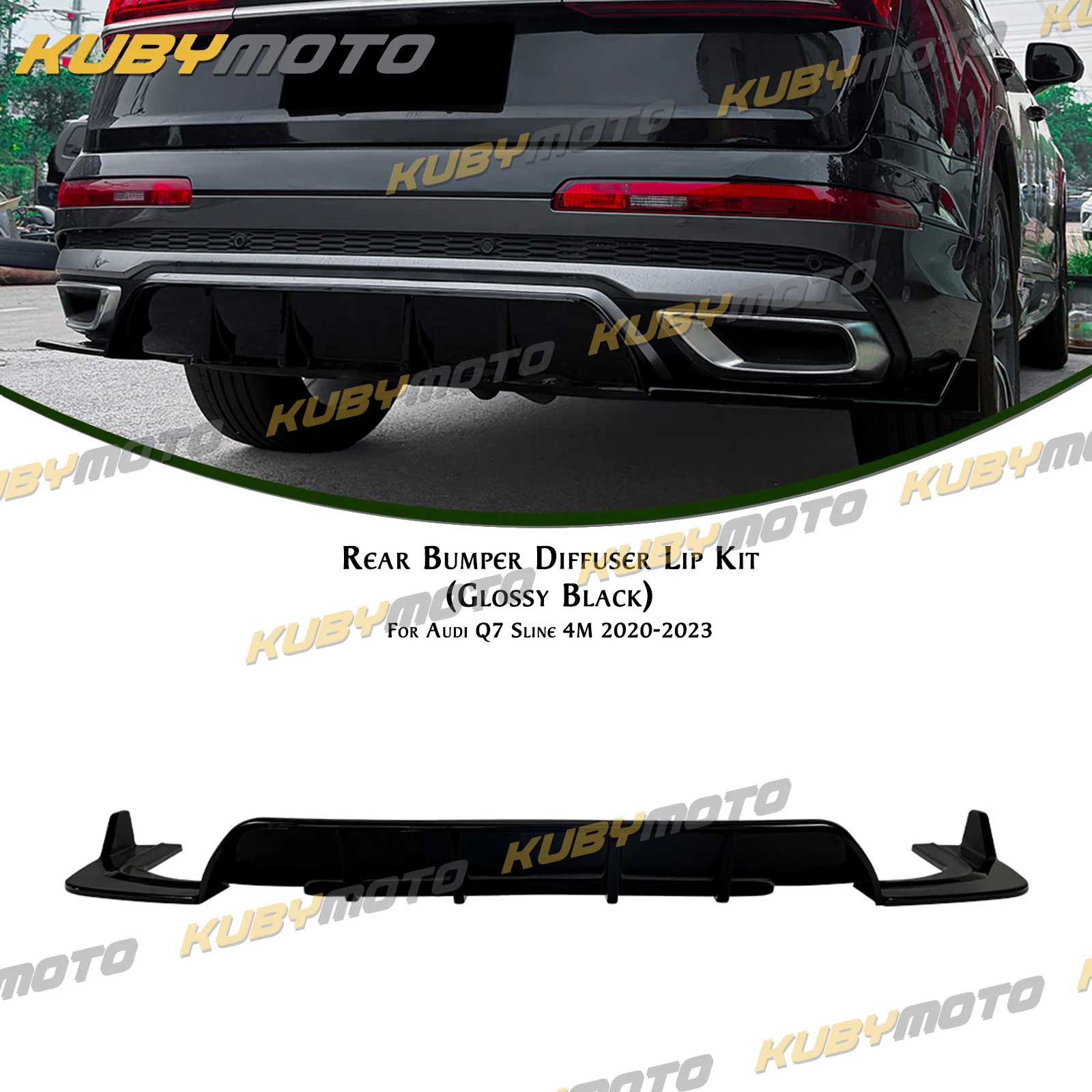 Lower Bracket Rear Bumper Lip Boot Splitter Trim Spoiler For Audi Q7 Sline 4M 2020-2023
Lower Bracket Rear Bumper Lip Boot Splitter Trim Spoiler For Audi Q7 Sline 4M 2020-2023