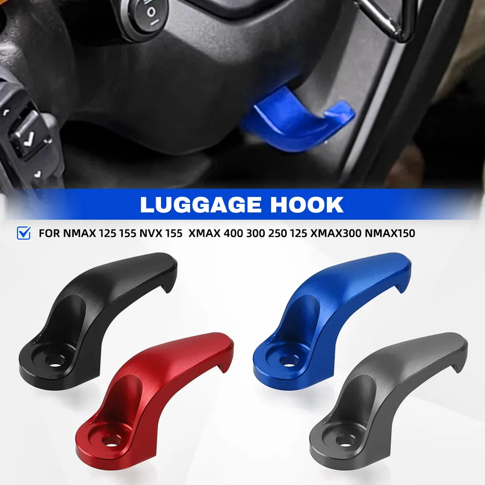NMAX 155 Motorcycle Luggage Hook Bag Hanger Grip Helmet Holder For YAMAHA XMAX 400 xmax 300 xmax250 xmax125 NMAX 125 NMAX155
NMAX 155 Motorcycle Luggage Hook Bag Hanger Grip Helmet Holder For YAMAHA XMAX 400 xmax 300 xmax250 xmax125 NMAX 125 NMAX155