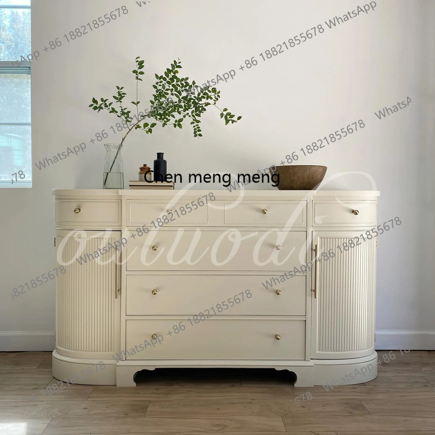 American solid wood chest of drawers French chest of drawers against the wall Bedside storage cabinet Living room
American solid wood chest of drawers French chest of drawers against the wall Bedside storage cabinet Living room