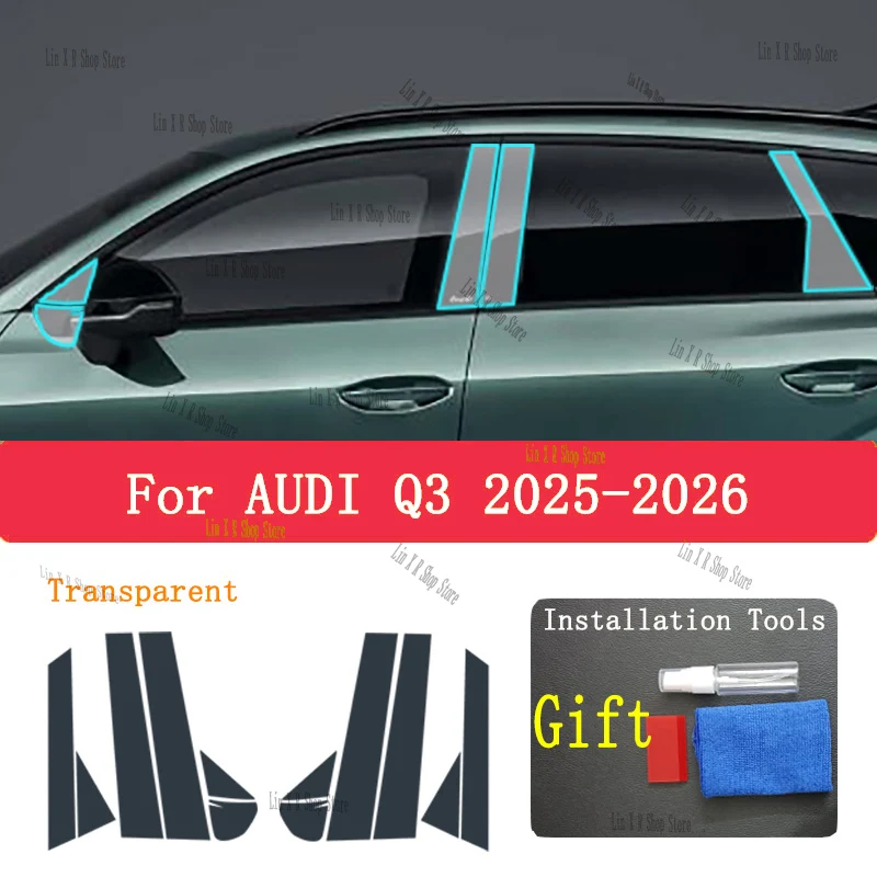 For AUDI Q3 (2025-2026) Headlight film modification car sticker anti scratch special TPU transparent protective film
For AUDI Q3 (2025-2026) Headlight film modification car sticker anti scratch special TPU transparent protective film
