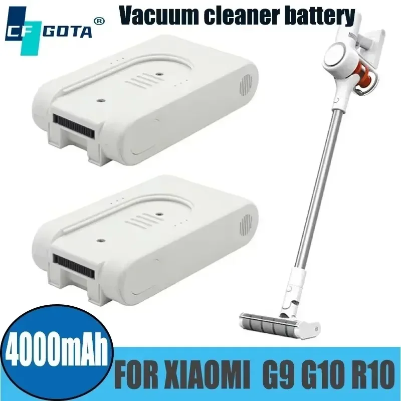 NEW 25.2V Rechargeable lithium ion Battery Pack 4000mAh for Xiaomi Mijia G9 G10 Wireless Vacuum Cleaner 3000mAh Accessories
NEW 25.2V Rechargeable lithium ion Battery Pack 4000mAh for Xiaomi Mijia G9 G10 Wireless Vacuum Cleaner 3000mAh Accessories