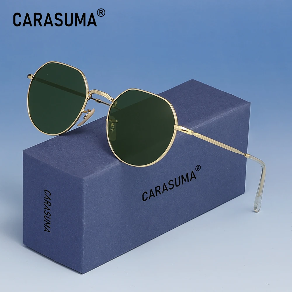 CARASUMA Ретро солнцезащитные очки мужские поляризационные брендовые дизайнерские защитные очки для водителя уличные очки мужские оттенки защита от ультрафиолета
CARASUMA Ретро солнцезащитные очки мужские поляризационные брендовые дизайнерские защитные очки для водителя уличные очки мужские оттенки защита от ультрафиолета