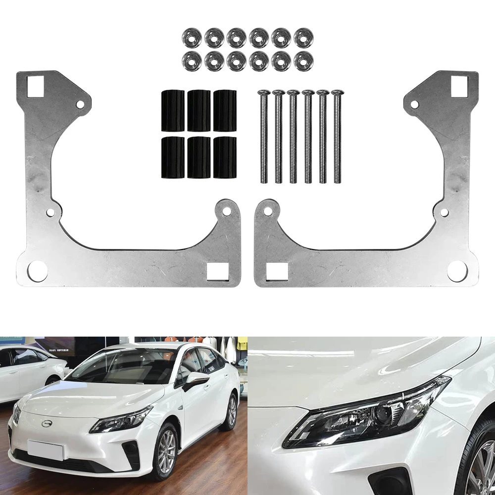 TAOCHIS Car-Styling Adapter Frame Headlight Bracket for Trumpchi AION S Halogen 2019-2023 Autolight Retrofit Accessories
TAOCHIS Car-Styling Adapter Frame Headlight Bracket for Trumpchi AION S Halogen 2019-2023 Autolight Retrofit Accessories