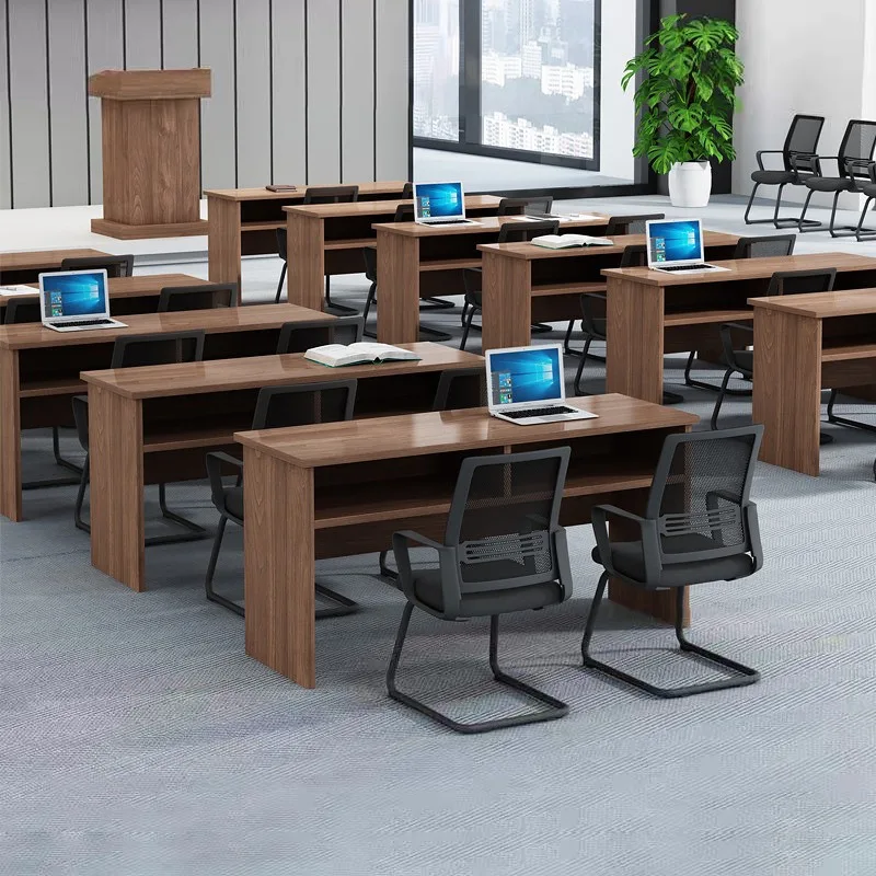 Conference table simple modern large long table rectangular conference table and chair combination
Conference table simple modern large long table rectangular conference table and chair combination