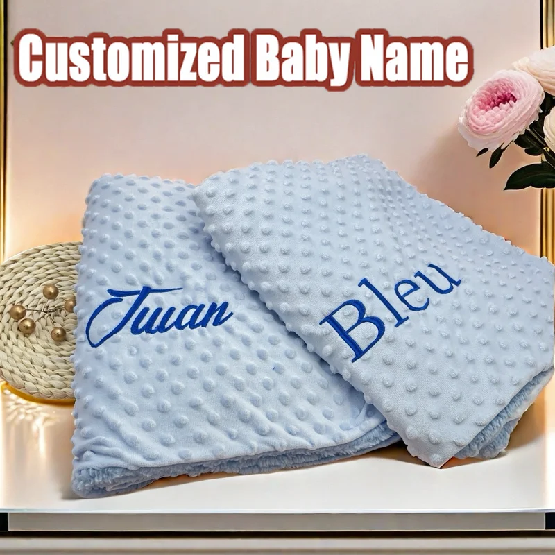 Personalised Baby Blanket Premium Coral Fleece for Newborns Kids Bedding Holiday Family Gift Idea
Personalised Baby Blanket Premium Coral Fleece for Newborns Kids Bedding Holiday Family Gift Idea