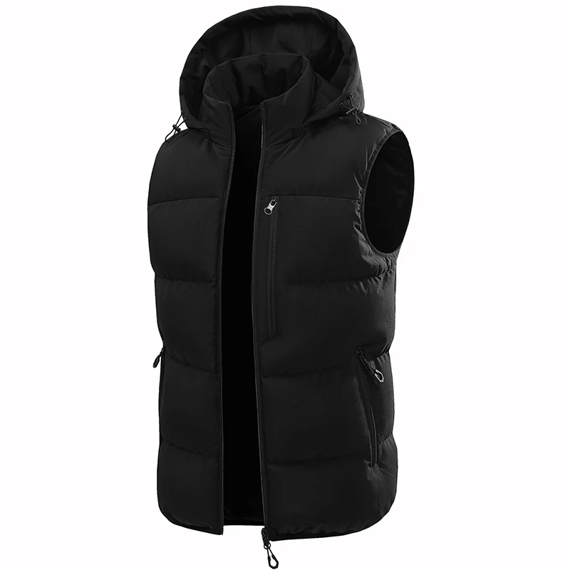 Mens Vest Jacket Warm Sleeveless Jackets Winter Waterproof Zipper Coat Autumn Stand-up Collar Casual Waistcoat Brand Clothing
Mens Vest Jacket Warm Sleeveless Jackets Winter Waterproof Zipper Coat Autumn Stand-up Collar Casual Waistcoat Brand Clothing