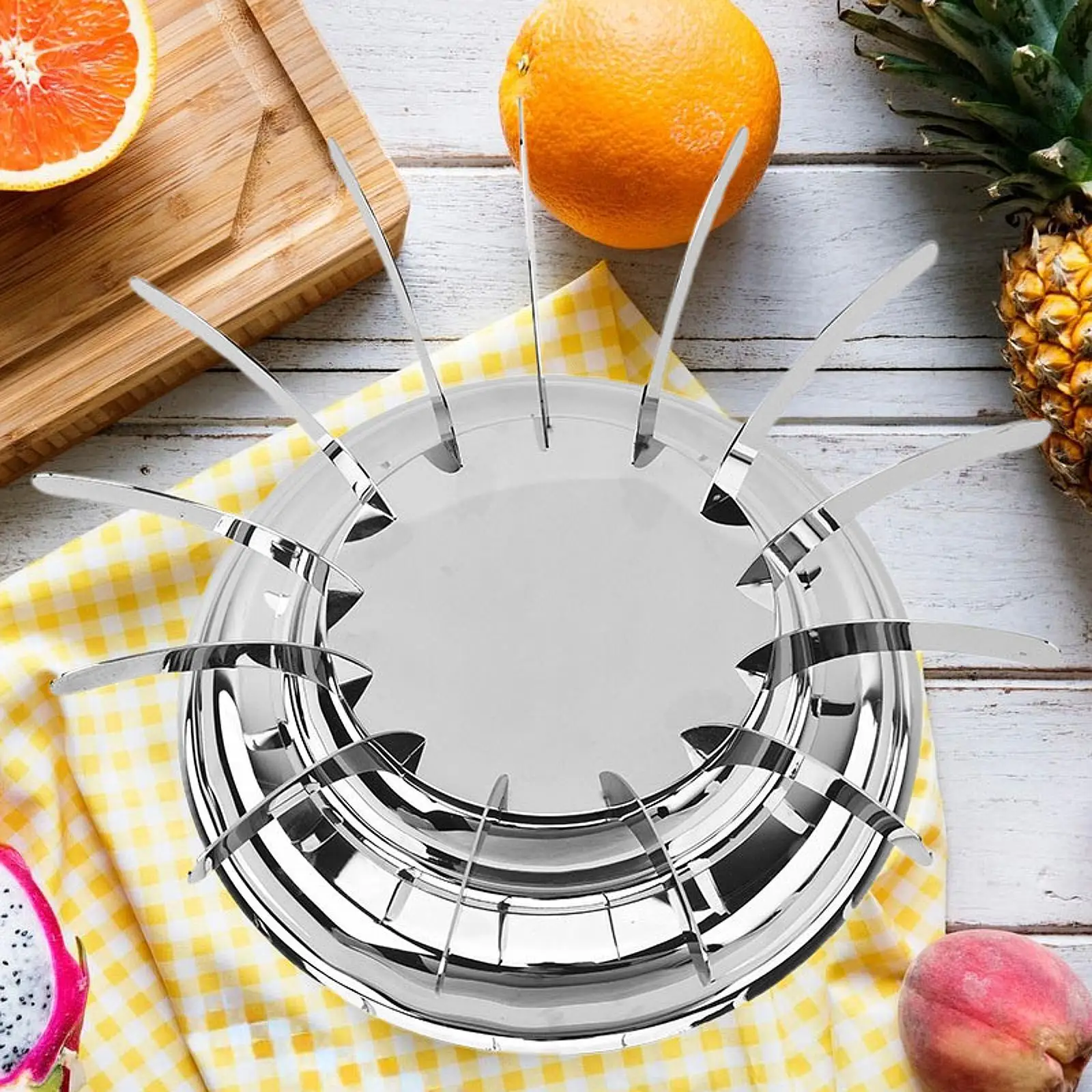 Serving Trays Stand Stainless Steel Table Centerpiece Decorative Fruit Tray Base Cake Stand for Kitchen Wedding Fruit Counter
Serving Trays Stand Stainless Steel Table Centerpiece Decorative Fruit Tray Base Cake Stand for Kitchen Wedding Fruit Counter