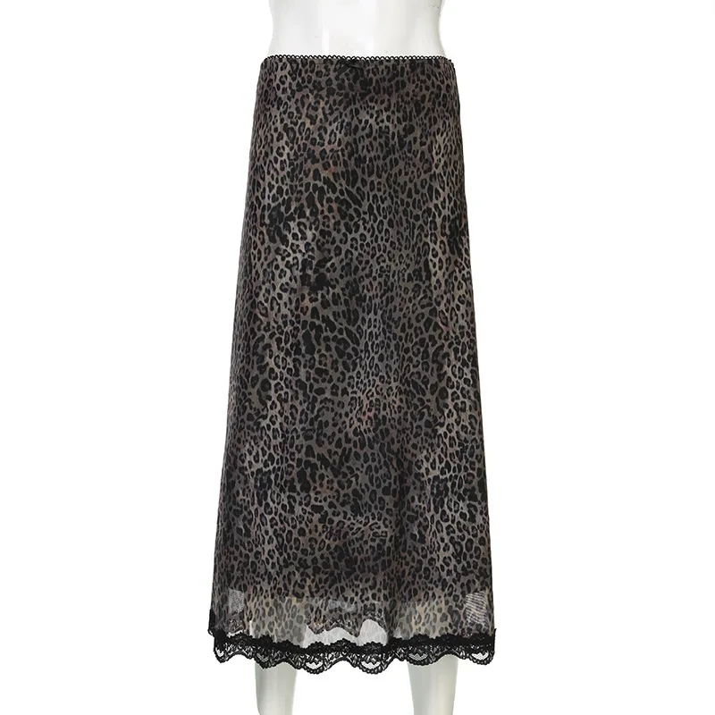 2026 New Fashion Sexy Leopard Print Lace Splicing Long Skirt Retro Style Hip Skirt for Women
2026 New Fashion Sexy Leopard Print Lace Splicing Long Skirt Retro Style Hip Skirt for Women