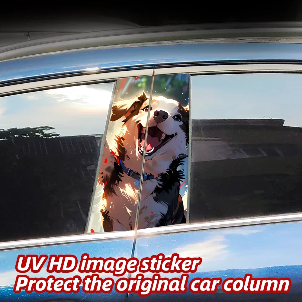 Animals Cute Dog Car Stickers Waterproof DIY Auto B-pillar Protective Decor Cover Scratches Universal Vehicle Decal Accessories
Animals Cute Dog Car Stickers Waterproof DIY Auto B-pillar Protective Decor Cover Scratches Universal Vehicle Decal Accessories