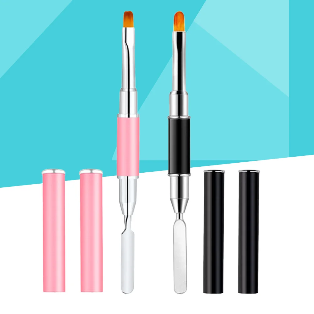 2Pcs Multifunctional Nail Art Pen Brush Durable Material Fine Work Wonderful Gift for Nail Art Starters Accessories Supplies
2Pcs Multifunctional Nail Art Pen Brush Durable Material Fine Work Wonderful Gift for Nail Art Starters Accessories Supplies