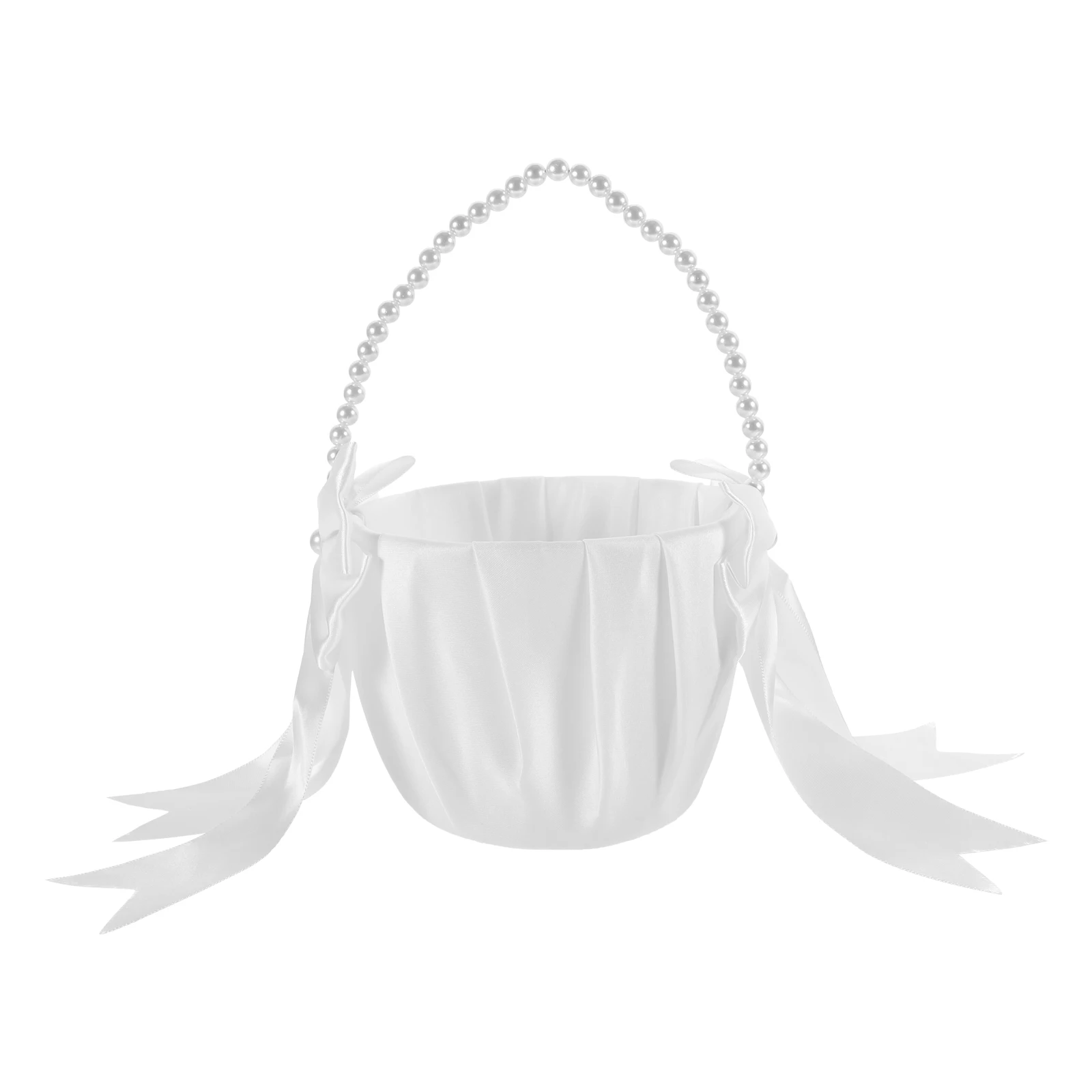 Pearl H Flower Girl Basket Elegant Wedding Decoration PVC Lightweight Foldable Baskets for Bridal Favors Gifts
Pearl H Flower Girl Basket Elegant Wedding Decoration PVC Lightweight Foldable Baskets for Bridal Favors Gifts