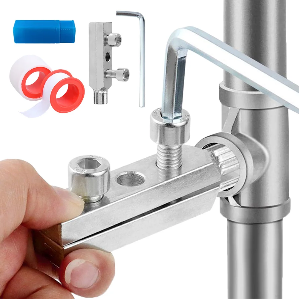 Universal Damage Screw Extractor Remover Tool Multifunctional Handle Household Manual Plumber Tool Broken Wire Extractor
Universal Damage Screw Extractor Remover Tool Multifunctional Handle Household Manual Plumber Tool Broken Wire Extractor