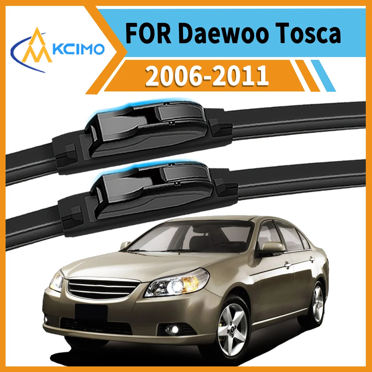 Drive Confidently 2PCS Premium Wiper Blades for Daewoo Tosca V200 2006–2011 All-Season Clarity Strong Frame Smooth Wipe
Drive Confidently 2PCS Premium Wiper Blades for Daewoo Tosca V200 2006–2011 All-Season Clarity Strong Frame Smooth Wipe