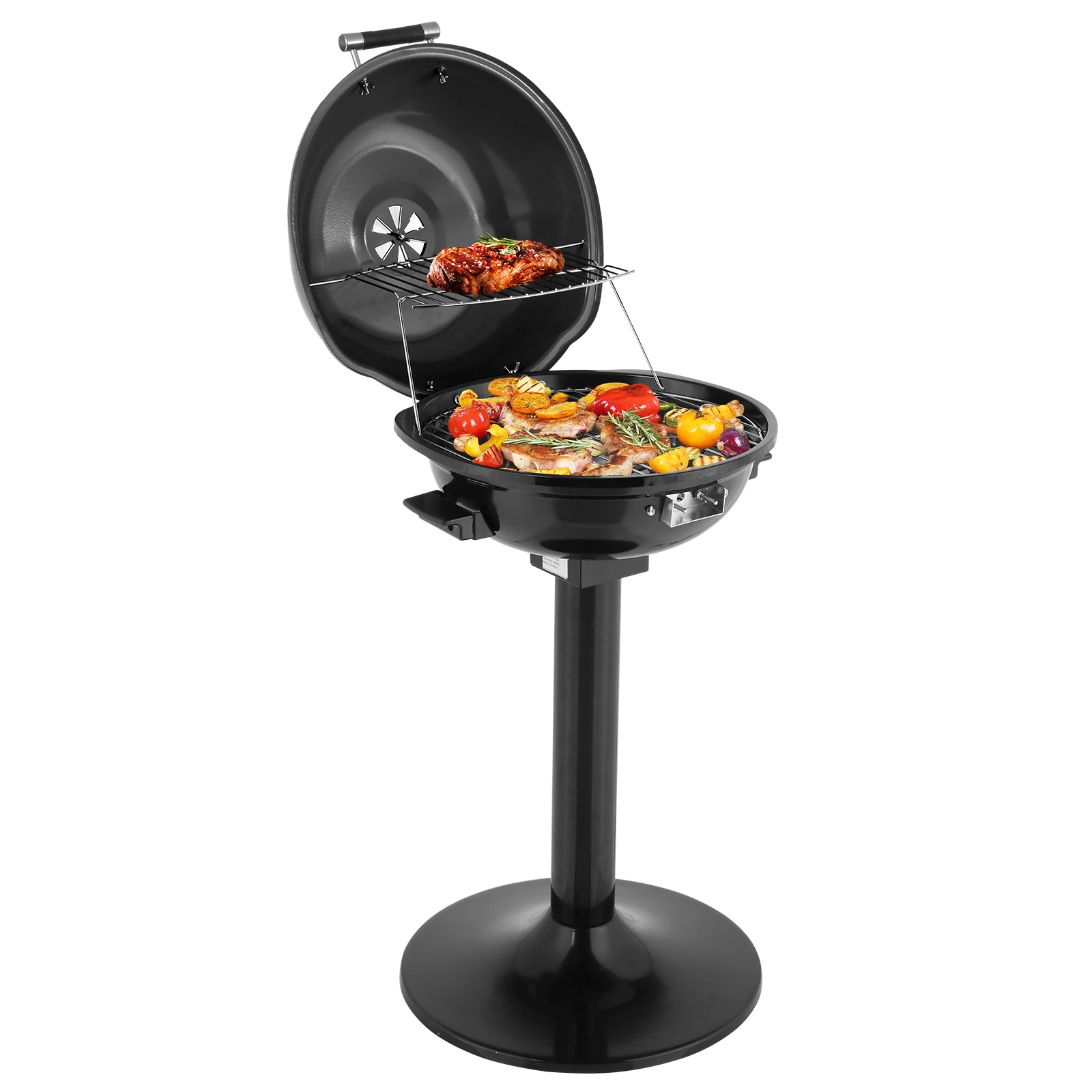Electric BBQ Grill with Stand, Portable Double Layer Indoor/Outdoor Electric Grill for Indoor & Outdoor Use, 1600W
Electric BBQ Grill with Stand, Portable Double Layer Indoor/Outdoor Electric Grill for Indoor & Outdoor Use, 1600W