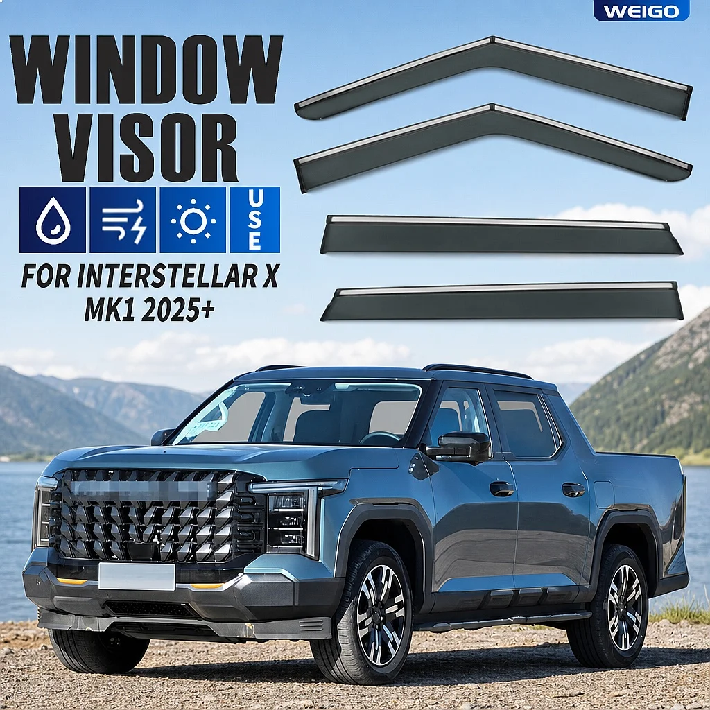 For Interstellar X 2025 Car Window Visor Rain Guard Sun Shade Windshield Side Awning Auto Accessories Styling
For Interstellar X 2025 Car Window Visor Rain Guard Sun Shade Windshield Side Awning Auto Accessories Styling